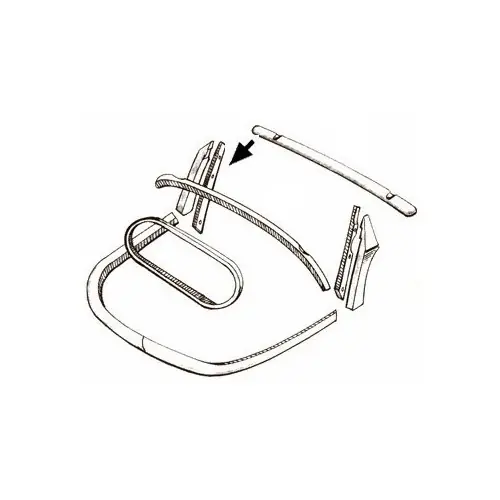 Weekendaanbieding Hout voor de binnenbekleding Links of Rechts voor VW Kever cabriolet 49->60