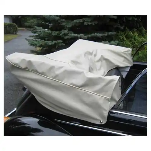 Budget Witte Vinyl Top Cover voor Kever Cabriolet 65 ->69