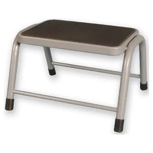 Stalen en rubberen 1-staps treden Gratis Retour