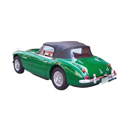 Zwarte alpaca motorkap voor Austin Healey 3000 (1963-1968) Laatste Kans