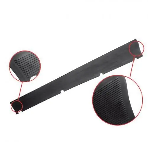 Treeplankrubber voor Volkswagen Kever 53 ->60 - paar Meest Verkocht