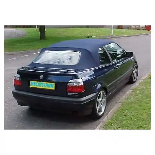 Blauwe Alpaca Zachte Top voor Golf 3 Cabrio Ambachtelijk