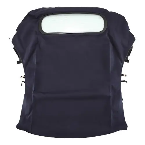 Volledig blauwe Alpaca motorkap - Porsche 996 fase 1 - glazen ring - Handgemaakt