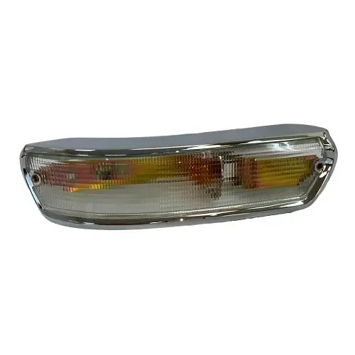 Exclusieve Aanbieding Linker richtingaanwijzer in verchroomd aluminium, kristalversie voor BMW 02 Reeks E10 (03/1966-07/1977)