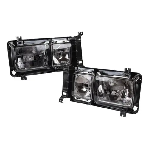Rechthoekige koplampen voor VOLKSWAGEN Transporter T25 (05/1979-07/1992) - Rookglas Weekendaanbieding