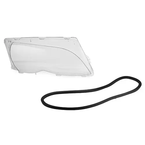 Alleen Vandaag Koplampglas rechts voor BMW E46 vanaf 09/01->