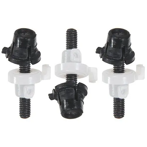 1 set van onderdelen voor bevestiging en afstelling met lang bereik voor de Golf 2 vanaf 88-> In De Mode
