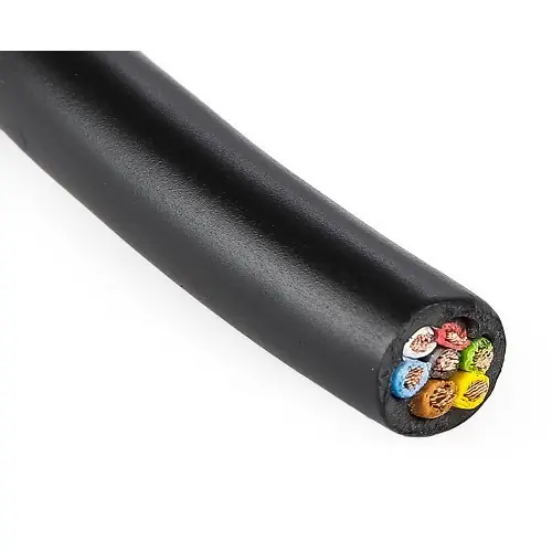 Multi-flexibele kabel 7x1,5 mm² per meter Laatste Versie