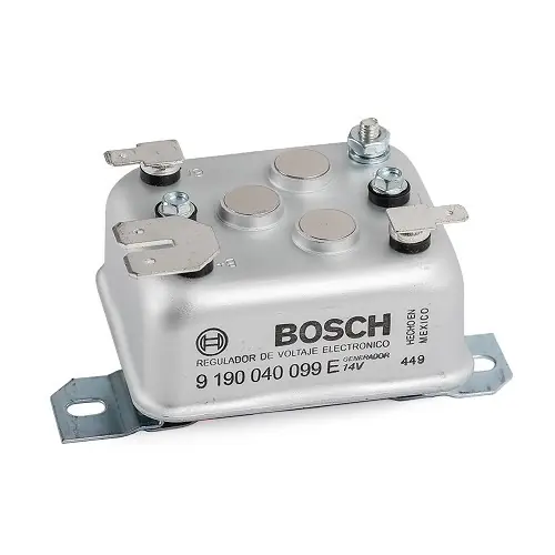 Direct Verzonden Regulator aan de buitenkant van de dynamo 12V BOSCH voor VOLKSWAGEN Combi Split Brazil (1957-1975)