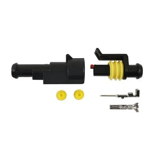 1-polige waterdichte connectoren Finale Uitverkoop