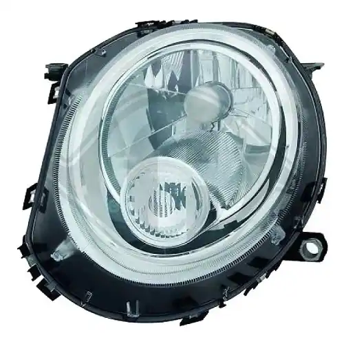 Witte knipperende linker koplamp voor Mini R56 en R57 (10/2005-06/2015) Lage Kosten