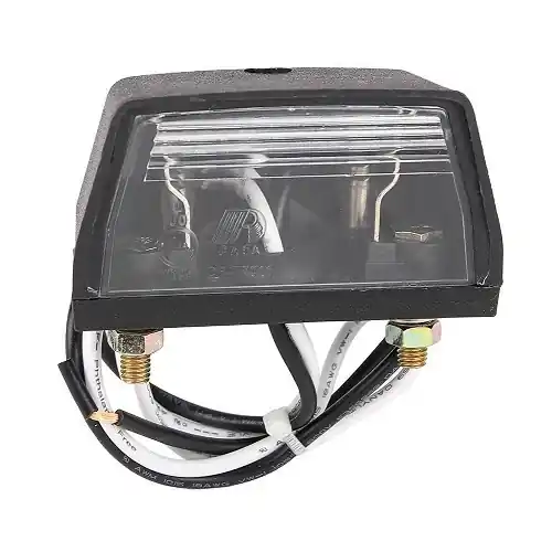 Authentiek Kentekenplaatverlichting voor Renault 4 (1969-1994) - zwart