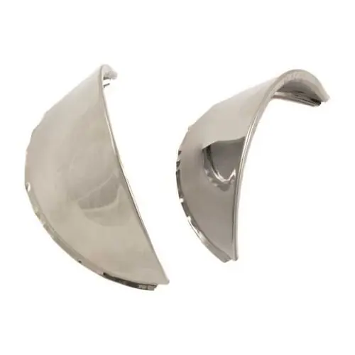 Garantie Inbegrepen Verchroomde koplampkappen voor Kever ->67