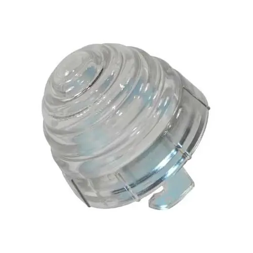 Op = Op Wit knipperlichtglas voor Porsche 356 (1958-1961)