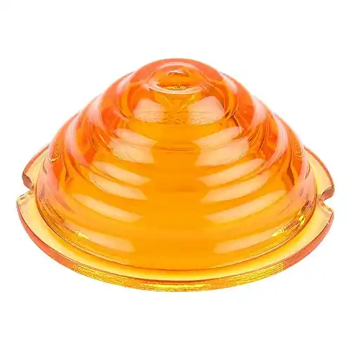 Seizoensaanbieding Achterste richtingaanwijzer glas voor Porsche 356 Pre-A (1952-1955) - hoogte 30mm