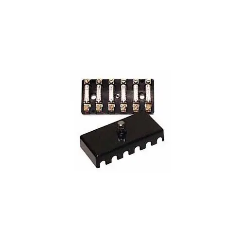 Doos met 6 originele bakelieten zekeringen met schroefaansluiting Luxe