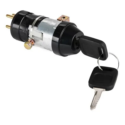 Stuurslot met 3-polige contactor voor Dyane en Acadiane (08/1967-03/1987) Luxe