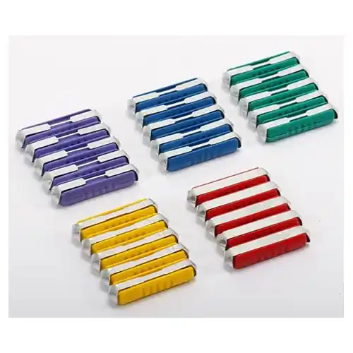 Topkwaliteit Gevarieerde set van 25 cilindrische lonten "steatiet