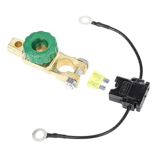 Diefstal accu schakelaar met 20 Amp zekering TOOLATELIER Topkwaliteit