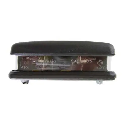 WIPAC-achterplaatverlichting zwart Wereldwijde Verzending