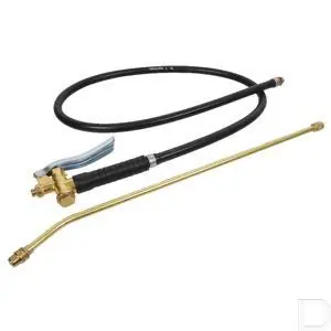 Knijpkraan met slangstalen spuit Merkproduct