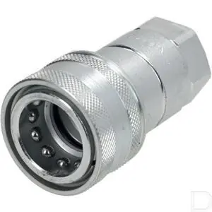 Koppelhuis enkelwerkend 1/2" B Gecertificeerd