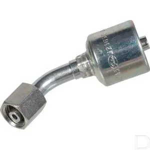 Perspilaar 1/4" DN06 met M12x1.5 / 6L 45° Gecertificeerd