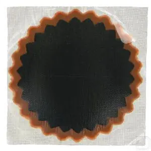 Binnenbandpleister rond nr. 4 Ø 75mm fiets Populair