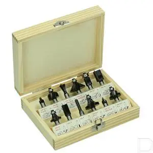 Frezenset 12-delig Hikoki Lage Kosten