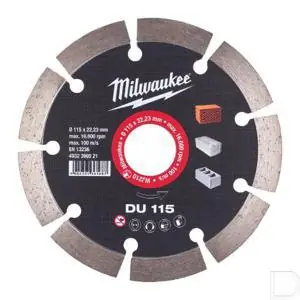 Diamantschijf Ø 115x22.23x2.2mm Hoge Kwaliteit