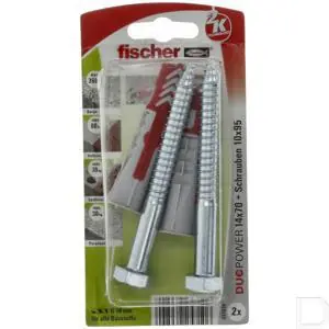 Plug Duopower 14x70 S 2stuks Trendy