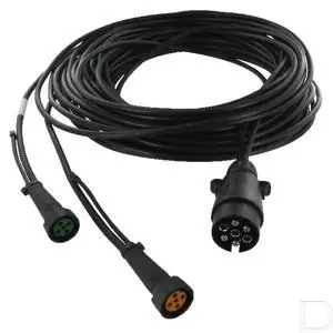 Finale Uitverkoop Adapter kabelset 7 polige stekker en 2x 5 polige bajonetstekker 12m