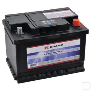 Startaccu gevuld 12V 60Ah 540A 242x175x175mm B13 1 Hoge Kwaliteit