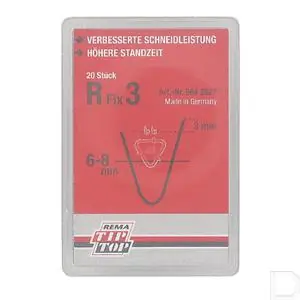 Aanbieding Messenset rond Fix R 4 20stuks