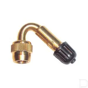 Trendy Ventielverlenging 45° gebogen