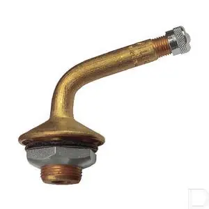 Tubeless ventiel W1171 1x gebogen 110° voor ventielgat 20.5mm Speciale Aanbieding