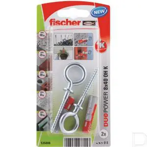 Plug Duopower 8x40 OH K 2stuks Authentiek