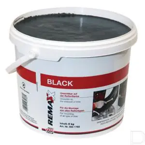 Monteerpasta zwart 5.0 kg Betrouwbaar