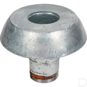 Nieuw Verloopstuk Perrot KKV 6" met draad 2.1/2"