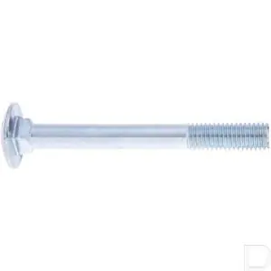 Slotbout M10x90 8.8 verzinkt DIN603 Handgemaakt