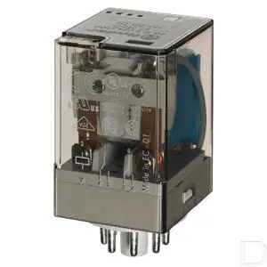 Flitsaanbieding Interface relais 2W 10A 12VDC