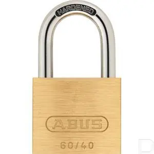 Messing hangslot type 60 40mm Abus Laatste Versie