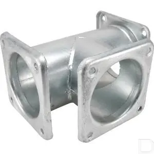 T-stuk 6" Handgemaakt