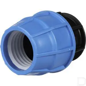 Koppeling S16 tyleen 63mm x 2" female PP Geld-Terug-Garantie