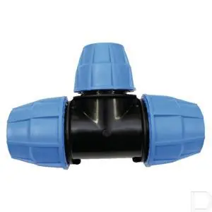 S16 Tyleen verloop T-koppeling 20x16x20mm PP Exclusief