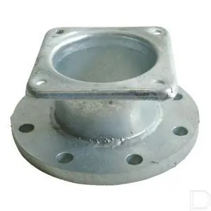 Tijdelijk Beschikbaar Vierkantflens 6" x normflens 6"