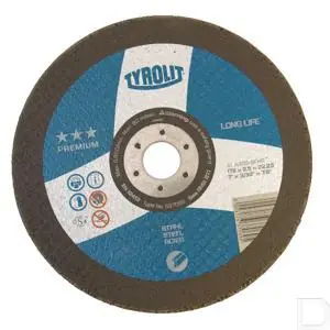 Doorslijpschijf A30S-BFXA T41 178x2.5x22.23mm staal Premium