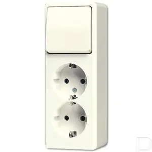 Wandcontactdoos met schakelaar Speciale Aanbieding