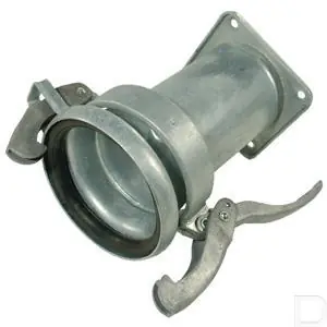 Veilige Betaling Verloopstuk Perrot KKM 6" met vierkantflens zonder strip