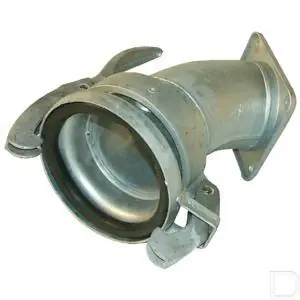 Groothandel Bocht Perrot KKM 6" 45° met vierkantflens